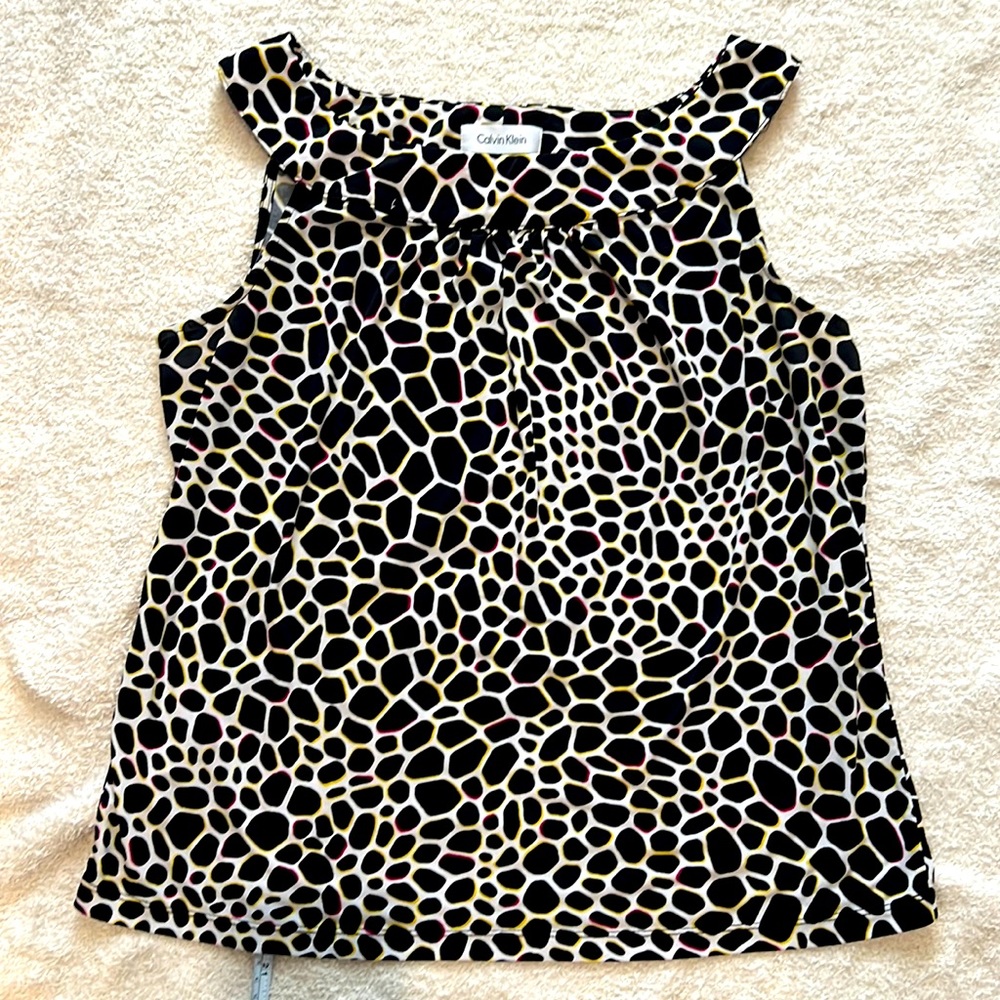 Calvin Klein Sleeveless Women’s Blouse Size L